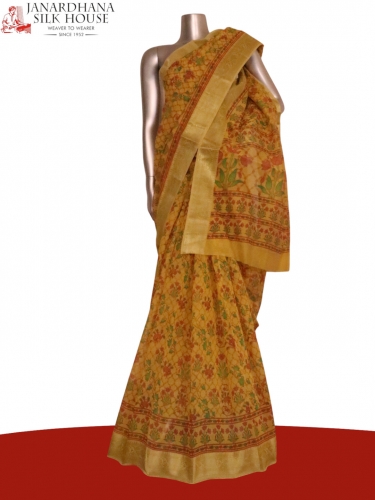 Printed Pure Cotton Saree